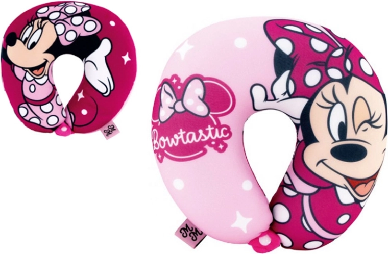 Coussin de voyage tour de cou Minnie Mouse 28 cm