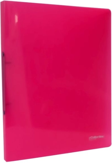 Classeur A4 à 2 anneaux eCollection rose