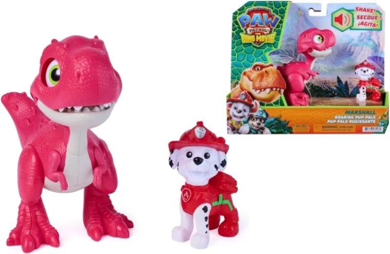 Figurine Spin Master PAW Patrol : Marcus avec accessoire dinosaure