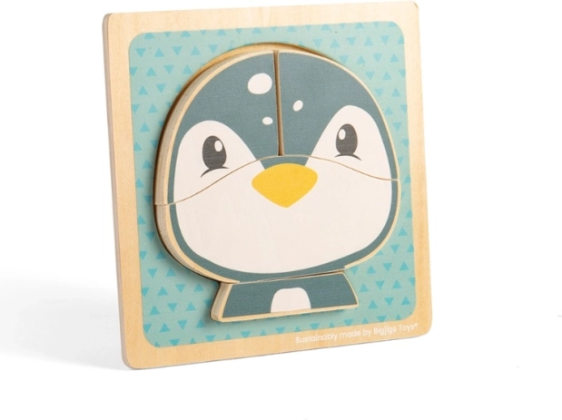 Puzzle en bois Pingouin Bigjigs Toys