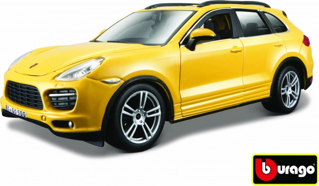 Bburago 1:24 Porsche Cayenne Turbo jaune 18-21056
