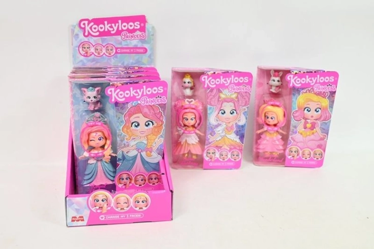 KookyLoos princesse – poupée avec animal de compagnie et accessoires