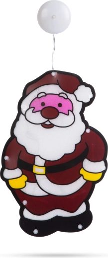 Décoration LED de fenêtre Saint Nicolas, 27 × 17 cm