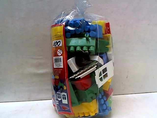 Briques de construction en plastique 100 pièces