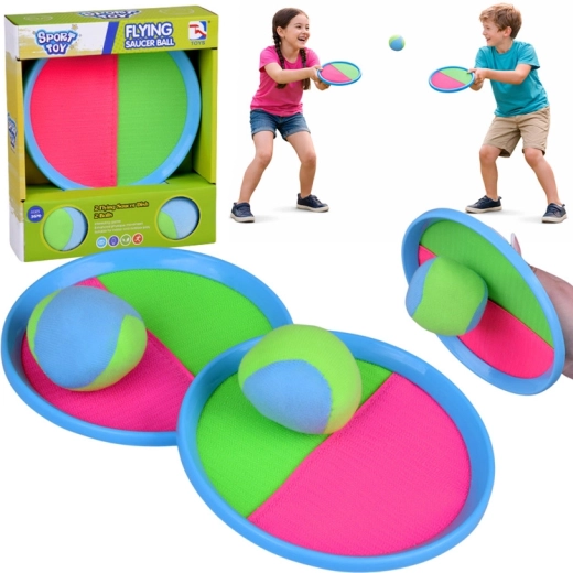 Cibles CatchBall à scratch avec balles - 4 pièces