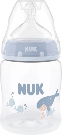 Biberon NUK First Choice avec contrôle de la température 150 ml whale - 1 pièce