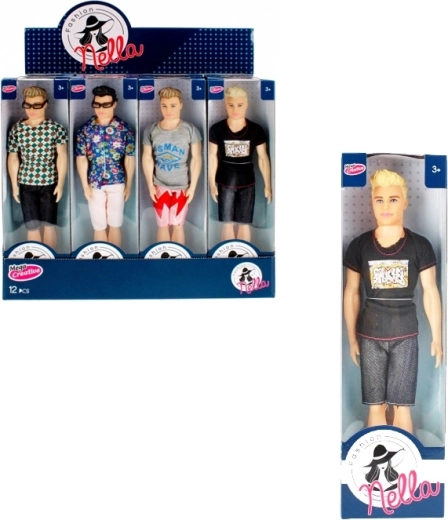 Poupée Ken avec tee-shirt et short - 1 pièce