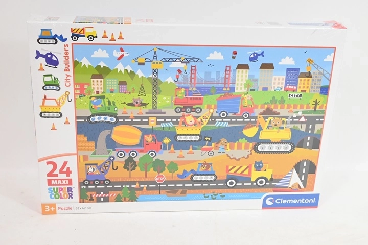 Clementoni maxi puzzle pour enfants City Builders 24 pièces