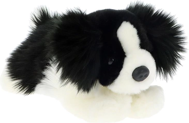 Chiot Border Collie en peluche 25 cm – KEEL TOYS Signature Forever
