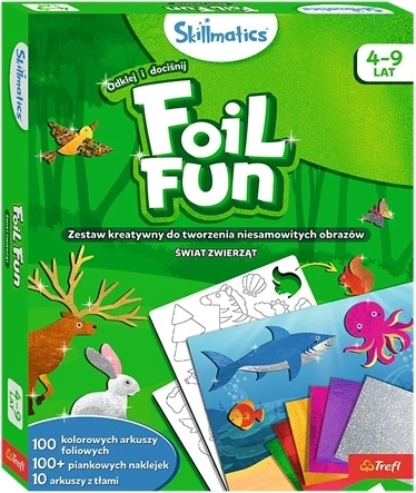 Trefl Skillmatics FoilFun monde des animaux