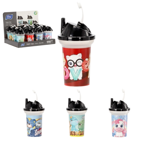 Tasse pour enfant avec paille 300 ml