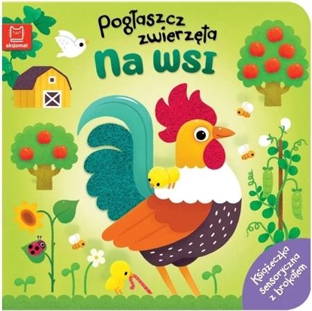 Caresse les animaux de la ferme – livre sensoriel pour les tout-petits