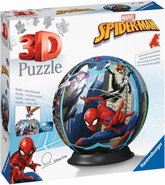 Ravensburger puzzle 3D boule SPIDERMAN 73 pièces