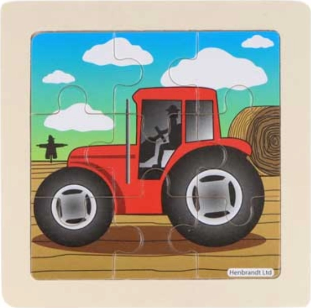 Puzzle en bois Ferme 9 pièces