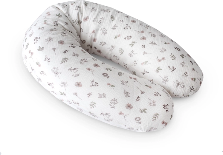 Ceba coussin d’allaitement Cebuška Multi en mousseline, 190 cm – Small Twigs