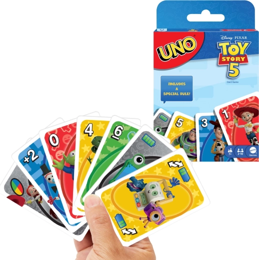 Mattel UNO Toy Story 5 – jeu de cartes