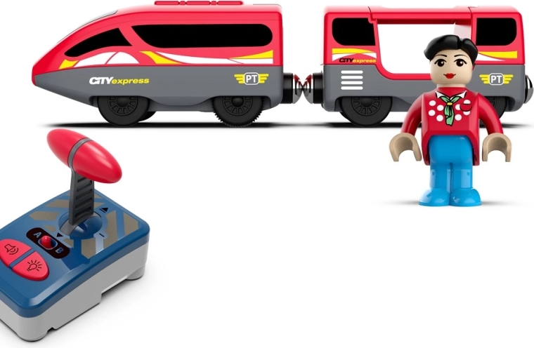 Ensemble de train électrique 2Kids Toys avec télécommande et figurine