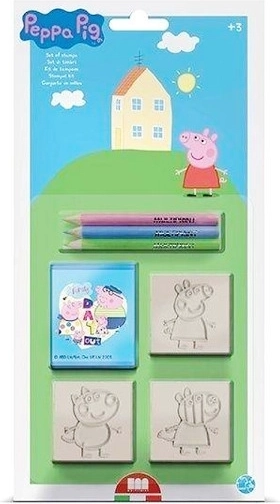 Set de tampons PEPPA PIG – 3 pièces