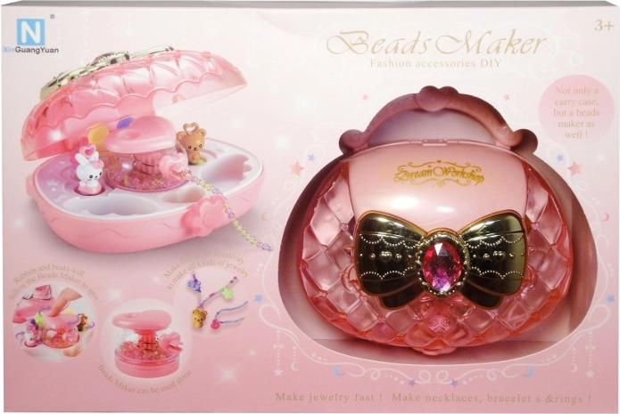 Kit de perles et machine pour fabriquer des bijoux pour enfants