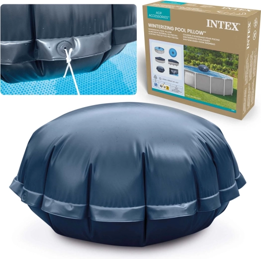 Coussin d’hivernage gonflable Intex sous bâche de couverture pour piscine