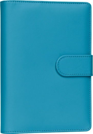Notique Refill – agenda hebdomadaire à anneaux 2027 avec feuilles interchangeables, turquoise 12,5 × 19 cm