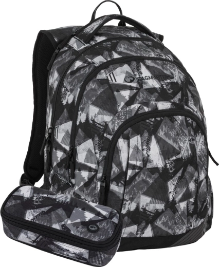 Set étudiant Bagmaster Lincoln noir et blanc