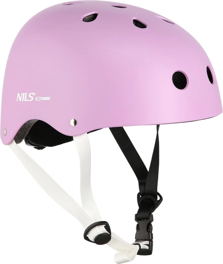 Casque NILS Extreme MTW001 rose – XS (48-52 cm)
