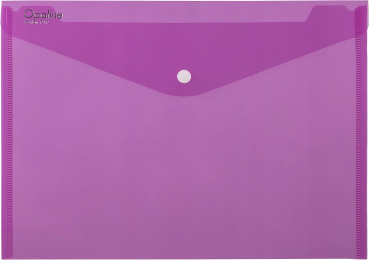 Pochette à pression A5 Opaline rose