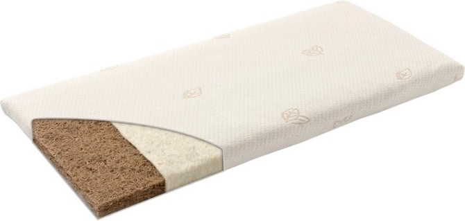 Matelas pour berceau Träumeland Naturwölkchen 45 × 90 cm