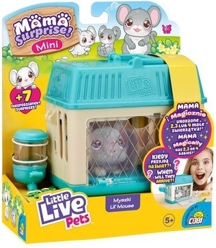 Little Live Pets Mama Surprise Mini figurines bleues