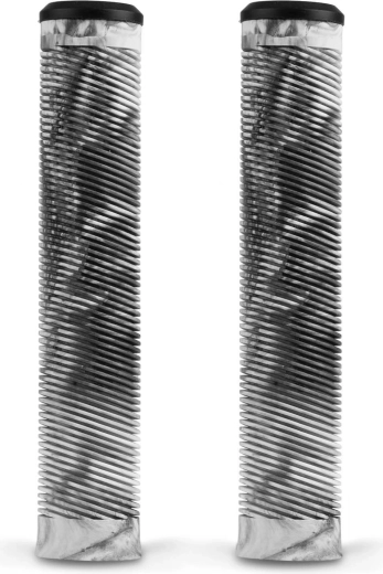 Poignées Soke pour trottinette noir et blanc 160 mm, 2 pièces