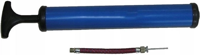Pompe à main Enero pour ballons 30 cm avec tuyau et aiguille