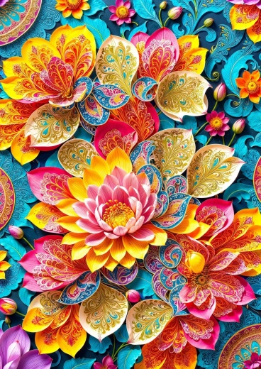 Enjoy puzzle Lignes d’eau élégantes 1000 pièces