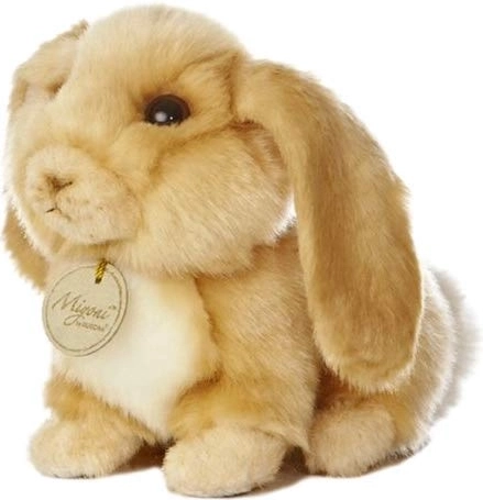 Aurora Miyoni lapin en peluche aux oreilles tombantes 21 cm - 1 pièce