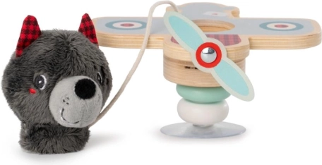 Avion à bascule Lilliputiens avec pilote Loup Ludvík