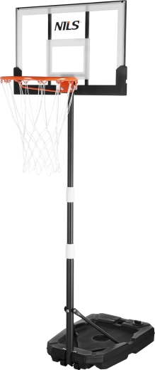 Panier de basket-ballon portable NILS à hauteur réglable