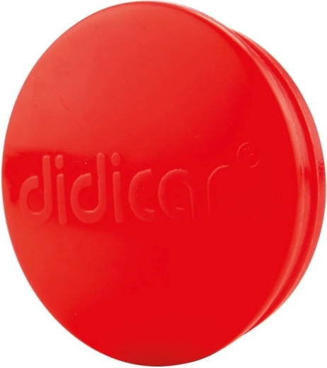 Didicar cache central de volant de rechange, universel rouge