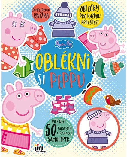 Habille Peppa Pig – livre d’autocollants
