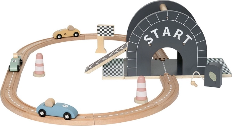 Circuit de course en bois Jabadabado