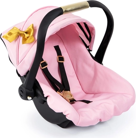 Siège auto pour poupées Bayer Deluxe avec pare-soleil