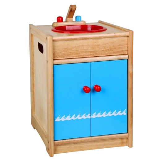 Évier de cuisine en bois BABU pour enfants