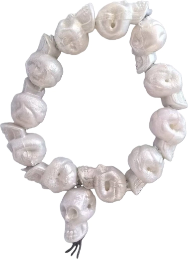 Bracelet de fête squelette