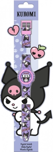 Montre digitale KUROMI pour enfants