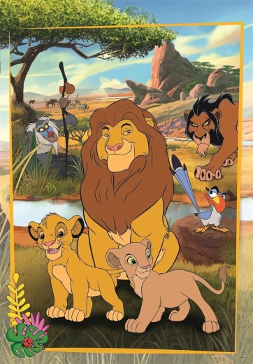 Puzzle CLEMENTONI Le Roi Lion MAXI 60 pièces