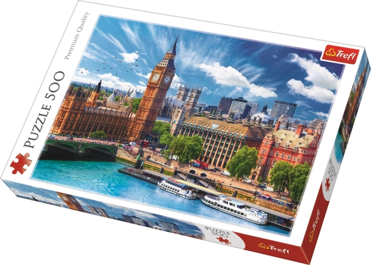 Puzzle 500 pièces Londres ensoleillé – TREFL