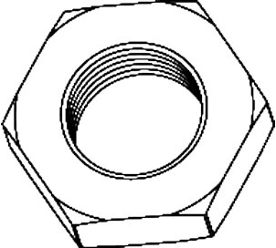 Écrou de roue JAMARA M12x1,0