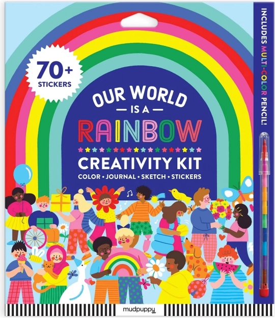 Kit créatif Notre monde arc-en-ciel