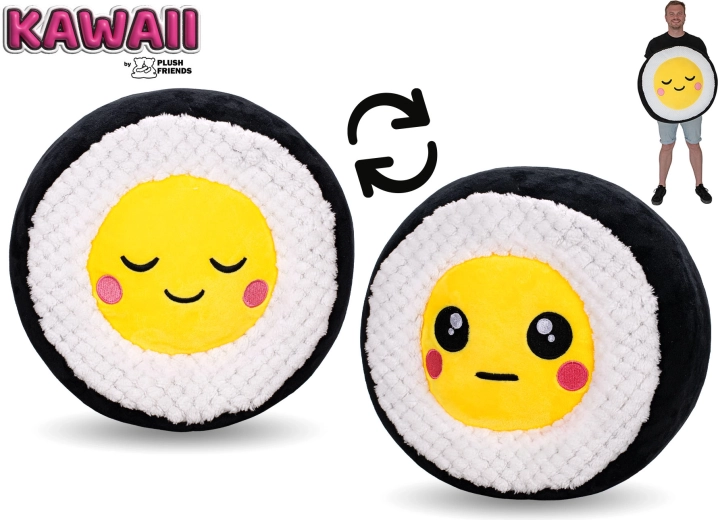 Plush Friends Kawaii sushi œuf en peluche 60 cm - 1 pièce