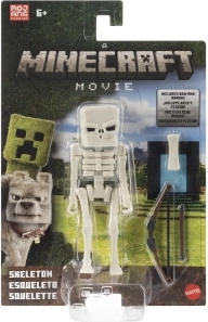 Figurine Minecraft squelette avec arc
