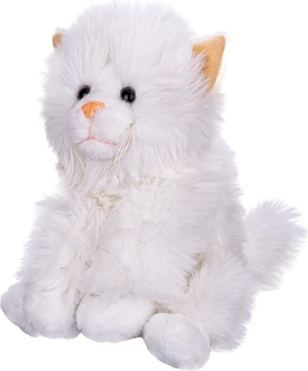 Chat en peluche avec son 20 cm